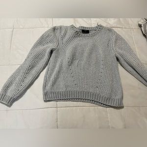 winter cropped sweater